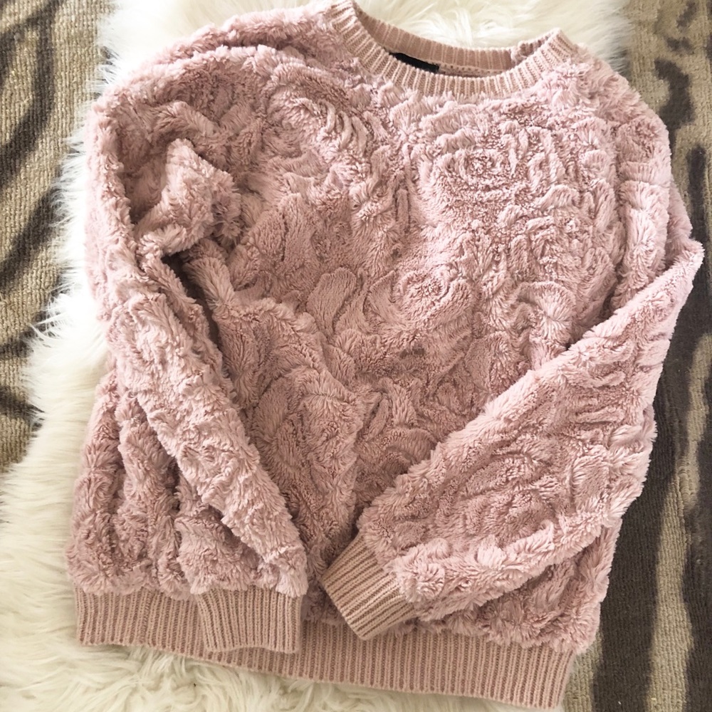 Super soft blush sweatshirt